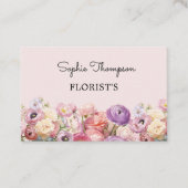 フローリストフローラ 名刺 (正面)