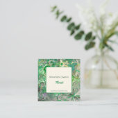 フローリストボタニカルプロフェッショナルブティックショップ スクエア名刺 (スタンド正面)