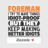 フローリスト私は物事をフローリストにするおもしろい諺 シール (シート)