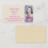 フローリスト花屋ファーマーズマーケット 名刺 (正面/裏面)