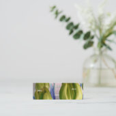 フローリスト – グリーンローゼチューリップ スキニー名刺 (スタンド正面)