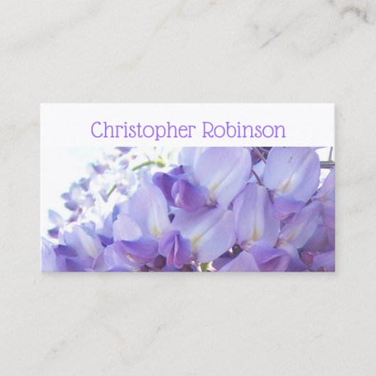 フローリスト 名刺 (正面)