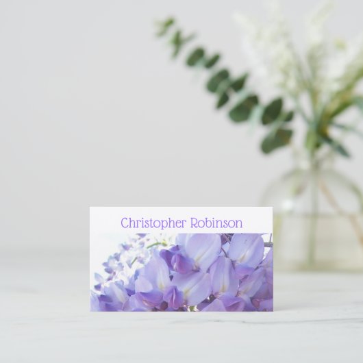 フローリスト 名刺 (スタンド正面)