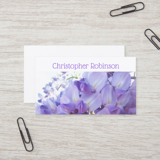 フローリスト 名刺 (正面/裏面インサイチュ)