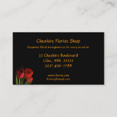 フローリスト 名刺 (裏面)
