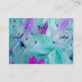 フローリスト – 青フローラ 名刺