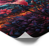 フローリス素晴らしトの選択リリー ポスター (角)