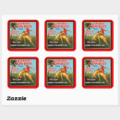 フローリダイカウボーイ スクエアシール (シート)