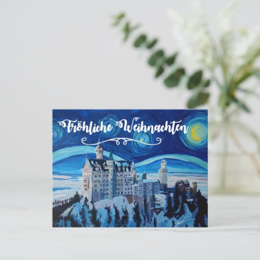 フローリチェワイハナクテンウィンターメルヘンシュロス ポストカード (スタンド正面)