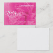 フローリックスピンクロースフローリストcubby名刺 名刺 (正面/裏面)