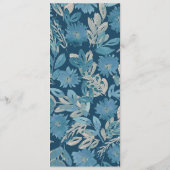 フローリッシュウォー絵画ターカラーのメニューカード メニュー (裏面)