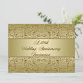 フローリッシュ ゴールデン 50周年 結婚記念日 招待状 (スタンド正面)