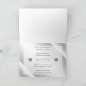 フローリッシュ ダイヤモンド 60周年 グリーティング カード (内部)