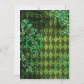 フローリッスタイリッシュシュ・クローバー招待状 招待状 (裏面)