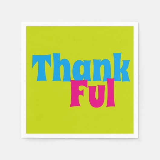 フローリャスサンクフル スタンダードカクテルナプキン (正面)