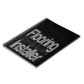 フローリングインストーラーの並外れ ノートブック (左側)