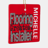 フローリングインストーラ非凡カスタム セラミックオーナメント (右)