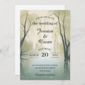 フローリングリバーインスパイア結婚春 招待状 (正面/裏面)