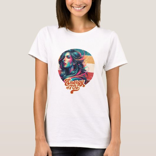 フローリングレトログラマー Tシャツ (正面)