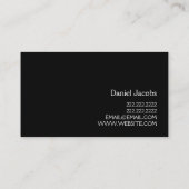 フローリング硬材大理石建築ビジネスカー 名刺 (裏面)