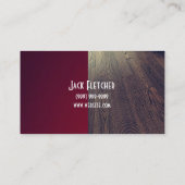 フローリング設置建築名刺 名刺 (裏面)