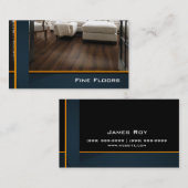 フローリング、建築名刺 名刺 (正面/裏面)