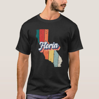 フローリンシティレトロヴィンテージふるさとカリフォルニア Tシャツ
