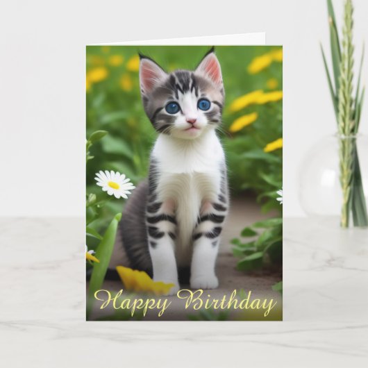 フローリーイエローセレーヌメドウキッチンカード カード (正面)