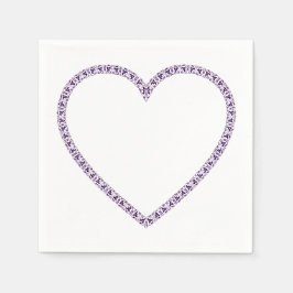 フローリーハートナプキンス スタンダードカクテルナプキン