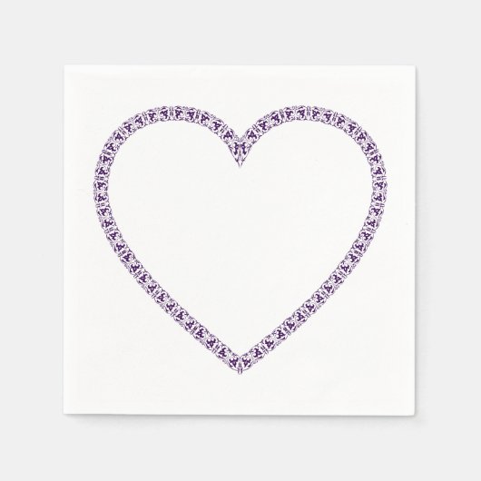 フローリーハートナプキンス スタンダードカクテルナプキン (正面)