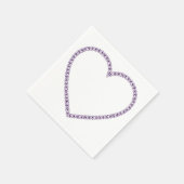 フローリーハートナプキンス スタンダードカクテルナプキン (角)