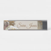 フローリーフローラフレーム名プレート デスクネームプレート (正面)