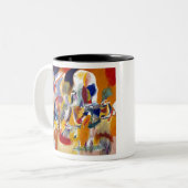 フローリーミルのアルシレのゴーキー水 ツートーンマグカップ (正面左)