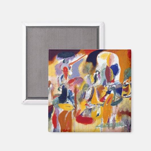 フローリーミルのアルシレのゴーキー水 マグネット (正面/裏面)