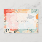 フローリーモダンタイポグラフィザ詳細 エンクロージャーカード (正面)