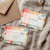 フローリーモダンタイポグラフィザ詳細 エンクロージャーカード