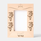 フローリー レーザー彫刻フレーム (正面)