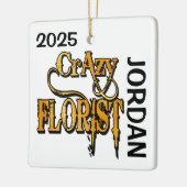 フローリ熱狂するストカスタム セラミックオーナメント (左)