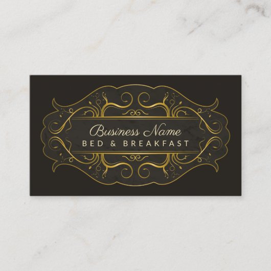 フローリ華美ッシュサイネージベッドアンドブレックファーストB&B 名刺 (正面)