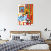 フローレイタリアンンスのキッチン キャンバスプリント (インサイチュ (寝室))