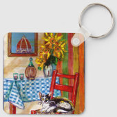 フローレイタリアンンスのキッチン キーホルダー (裏面)