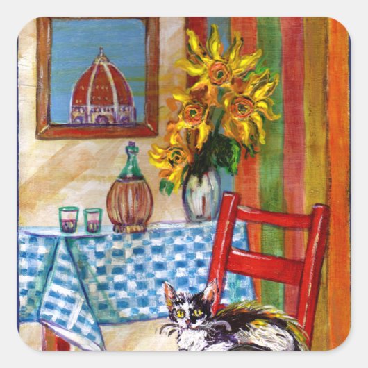 フローレイタリアンンスのキッチン スクエアシール (正面)