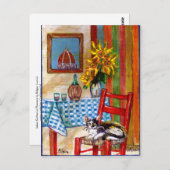 フローレイタリアンンスのキッチン ポストカード (正面/裏面)