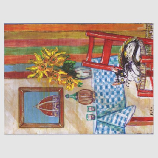 フローレイタリアンンスのキッチン 薄葉紙 (正面)