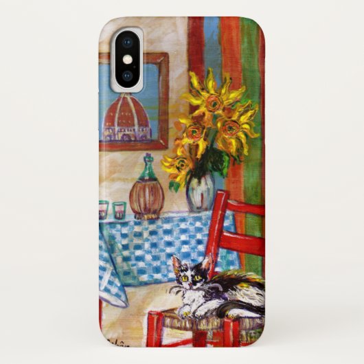 フローレイタリアンンスのキッチン Case-Mate iPhoneケース (裏面)
