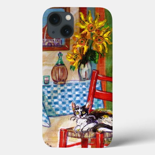 フローレイタリアンンスのキッチン Case-Mate iPhoneケース (裏面)