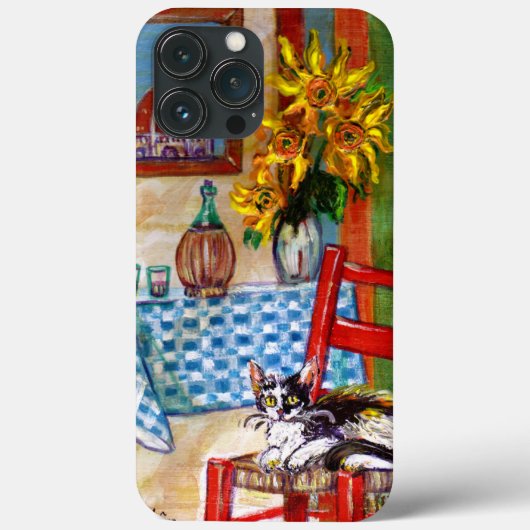 フローレイタリアンンスのキッチン Case-Mate iPhoneケース (裏面)