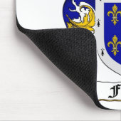 フローレス島の家紋-フローレス島の紋章付き外衣 マウスパッド (コーナー)