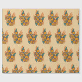 フローレス ラッピングペーパー (フラット)