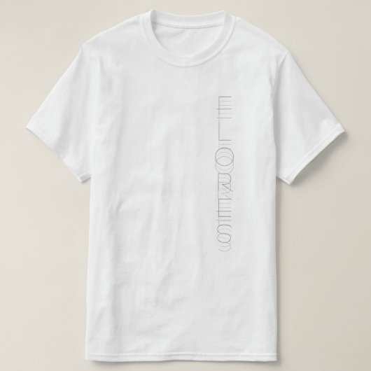 フローレス Tシャツ (デザイン正面)